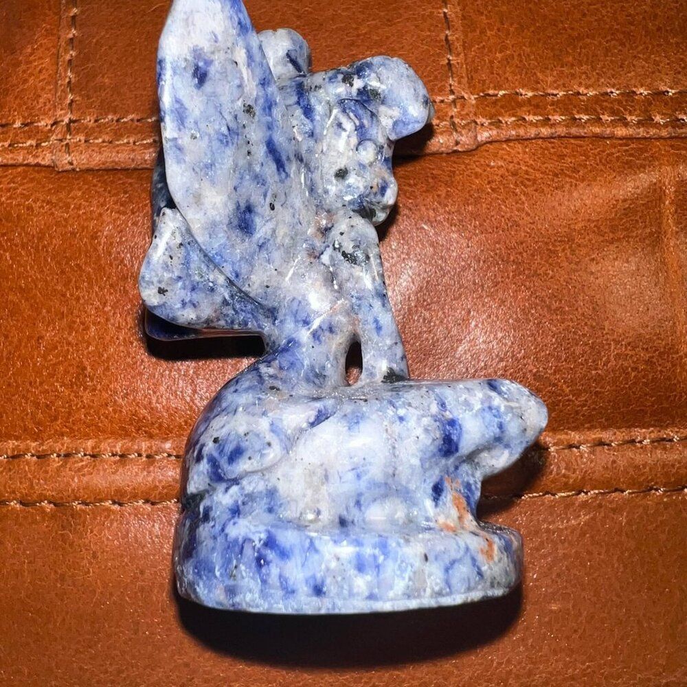 Sodalite Tinkerbell Carving